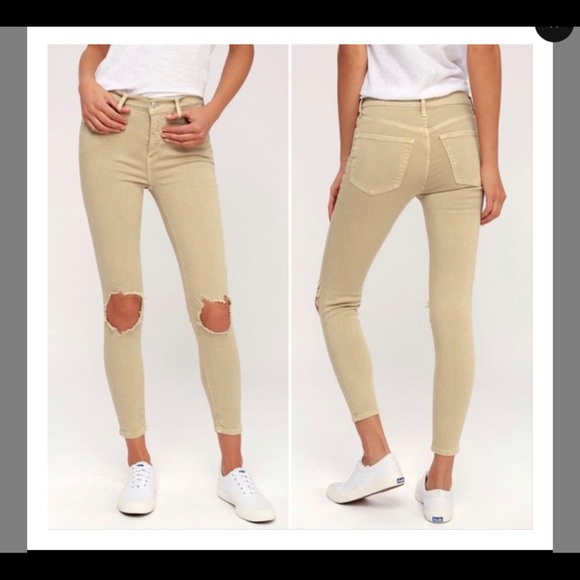 Free people ripped pants - Picture 1 of 2
